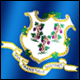 3D Connecticut Flag