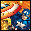 Captain America charging