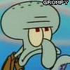Grumpy Squidward